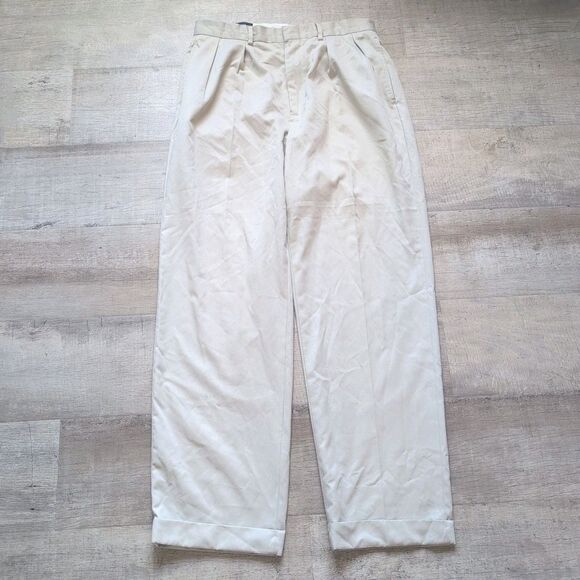Polo Golf Ralph Lauren Pants Mens 32x32 Pleated Fairway Chino Classic Casual - Picture 1 of 6